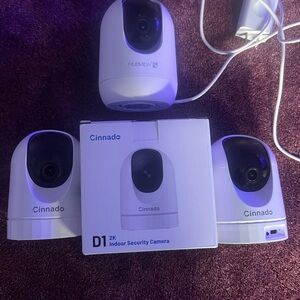4 - 2K Indoor Security Camera - White